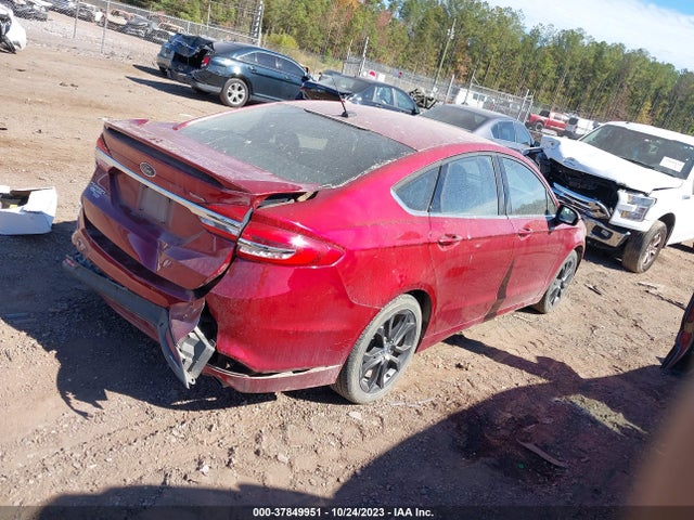 2018 FORD FUSION S VIN: 3FA6P0G77JR135427