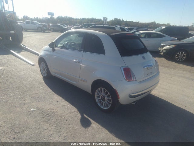 2012 FIAT 500 LOUNGE VIN: 3C3CFFER3CT120148