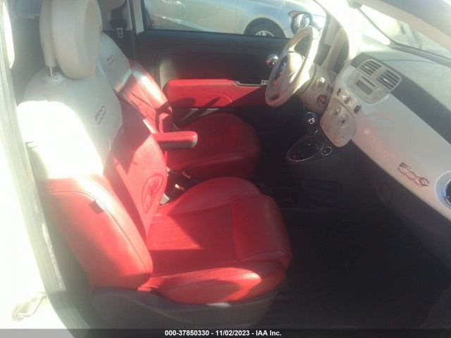 2012 FIAT 500 LOUNGE VIN: 3C3CFFER3CT120148