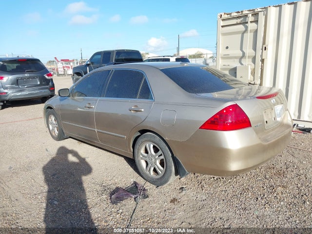 2007 HONDA ACCORD SDN EX-L VIN: 1HGCM56837A144899