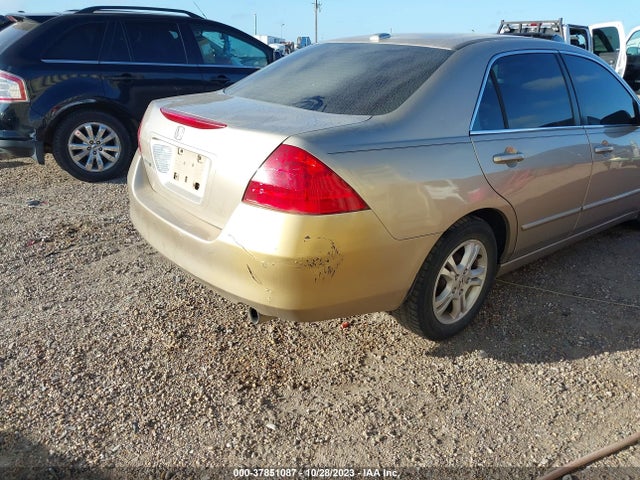 2007 HONDA ACCORD SDN EX-L VIN: 1HGCM56837A144899