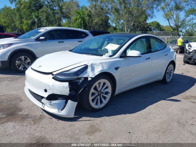 2022 TESLA MODEL 3 5YJ3E1EA0NF347102 Photo 1