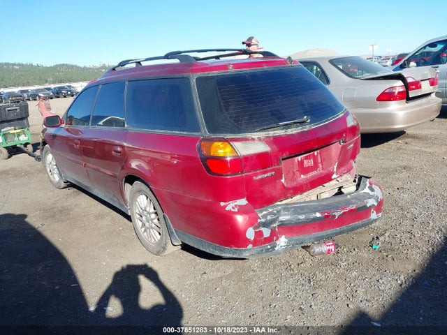 2003 SUBARU LEGACY WAGON L VIN: 4S3BH635037305232