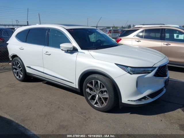 Продажа на аукционе авто 2022 Acura Mdx Technology Package, vin: 5J8YE1H42NL003667, номер лота: 37851453