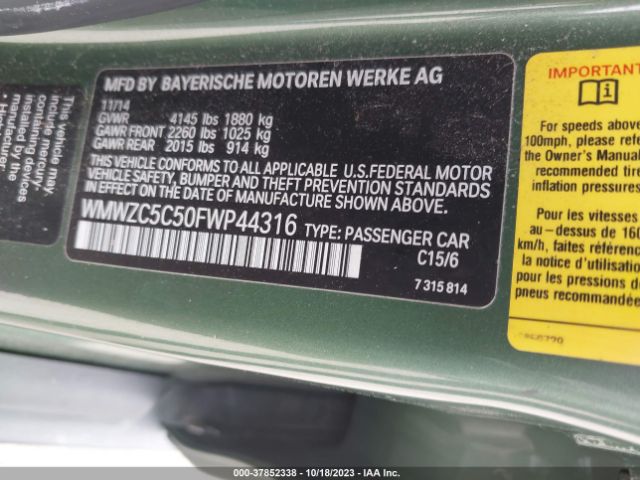 WMWZC5C50FWP44316 Mini Countryman Cooper S