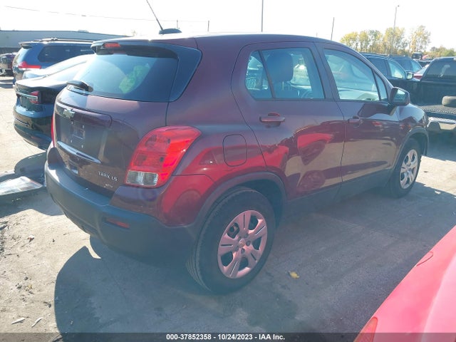 Chevrolet TRAX LS 2016 3GNCJKSB8GL256573 Image 4