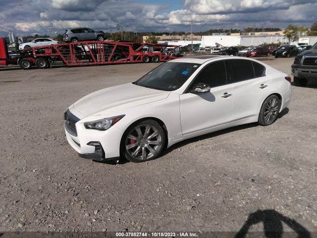 JN1FV7AR4JM481823 Infiniti Q50 Red Sport 400