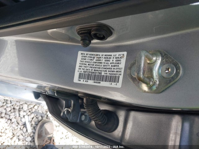 Honda Civic Sedan Lx 2019 19XFC2F65KE017993 Image 9