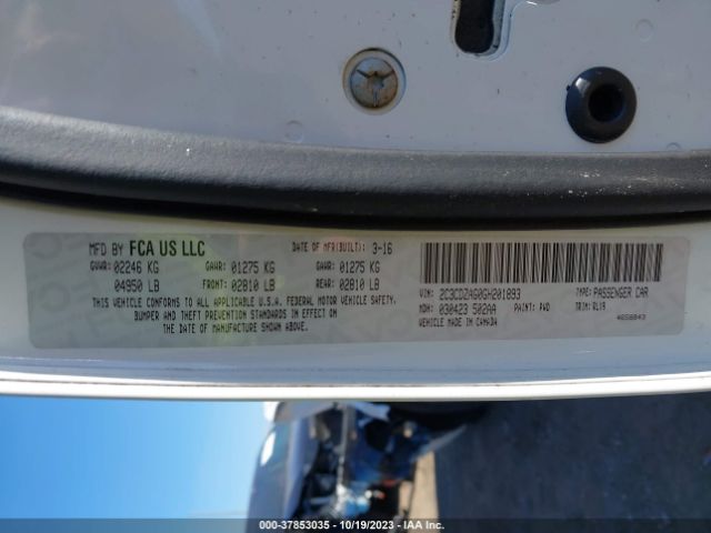 2C3CDZAG0GH201893 Dodge Challenger Sxt Plus