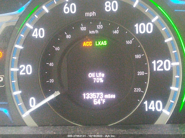 2017 HONDA ACCORD HYBRID EX-L VIN: JHMCR6F55HC021542