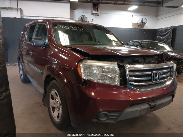 Honda PILOT LX 2014 5FNYF4H22EB002713 main image
