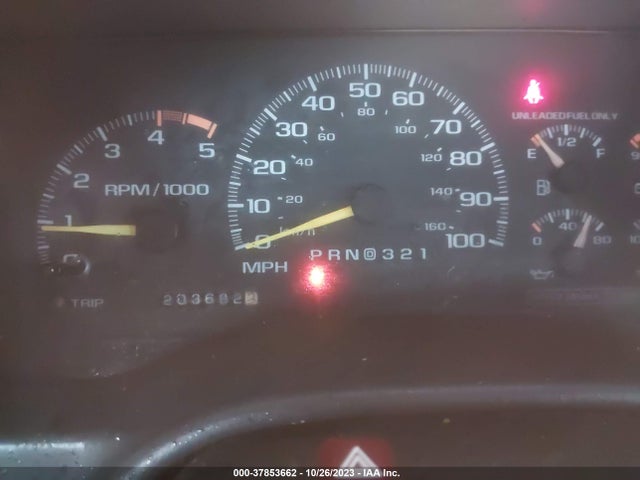 1995 CHEVROLET GMT-400 C1500 VIN: 2GCEC19K7S1243593