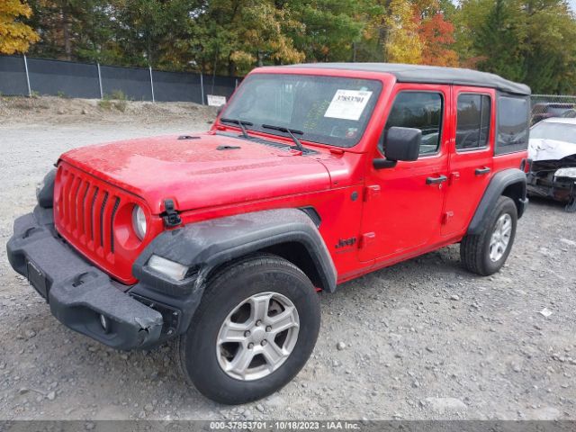1C4HJXDN3NW134973 Jeep Wrangler Unlimited Sport S