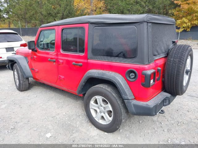 1C4HJXDN3NW134973 Jeep Wrangler Unlimited Sport S