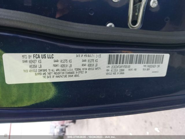 2C3CDXFG4FH769169 Dodge Charger Se