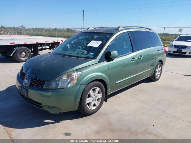 2004 NISSAN QUEST SL VIN: 5N1BV28U74N353286
