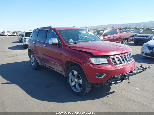 2014 JEEP GRAND CHEROKEE OVERLAND VIN: 1C4RJFCT4EC187035