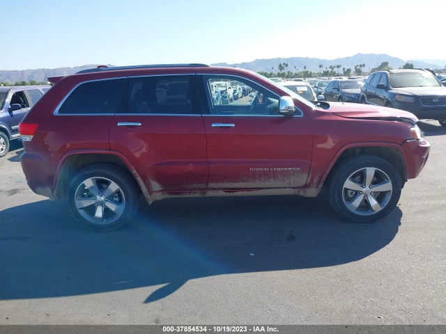 2014 JEEP GRAND CHEROKEE OVERLAND VIN: 1C4RJFCT4EC187035