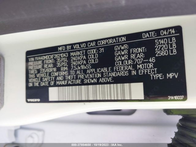 YV440MDCXF2621043 Volvo Xc60 T5 Drive-e Premier Plus
