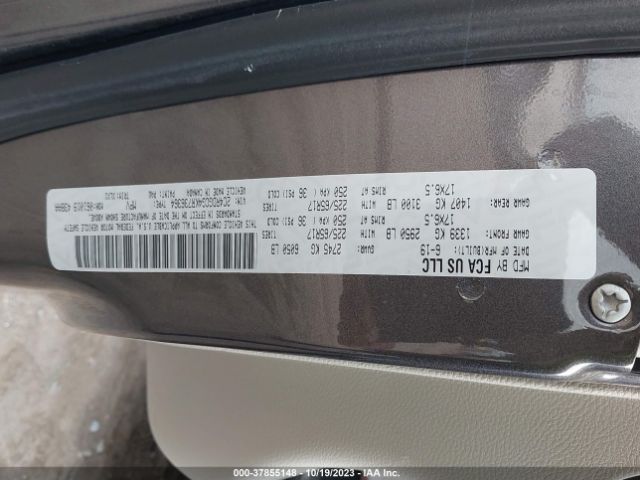 2C4RDGCG4KR736364 Dodge Grand Caravan Sxt