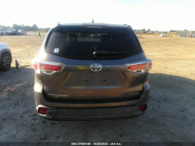 Toyota Highlander Limited 2015 5TDYKRFH2FS042514 Image 17