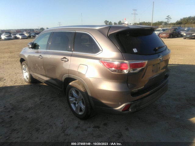 2015 TOYOTA HIGHLANDER LIMITED VIN: 5TDYKRFH2FS042514