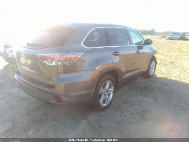 Toyota Highlander Limited 2015 5TDYKRFH2FS042514 Image 4