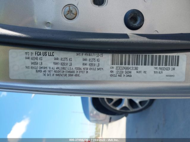 2C3CDZAG8GH131382 Dodge Challenger Sxt Plus