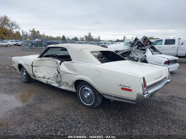 1968 MERC MONTEGO MX C VIN: 8H12J517284