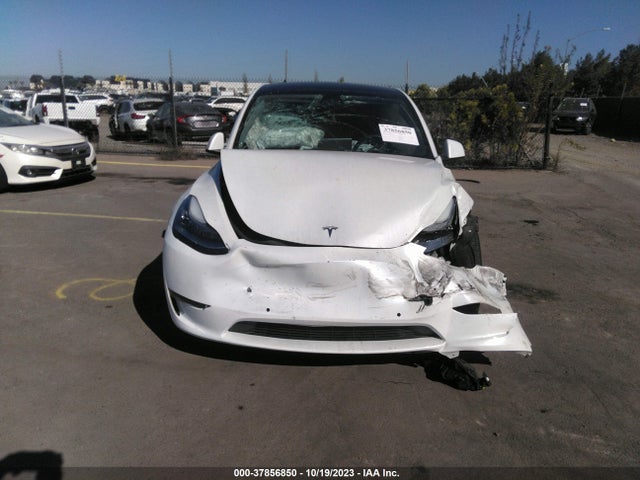 2021 TESLA MODEL Y LONG RANGE DUAL MOTOR ALL-WHEEL DRIVE VIN: 5YJYGDEE0MF066209