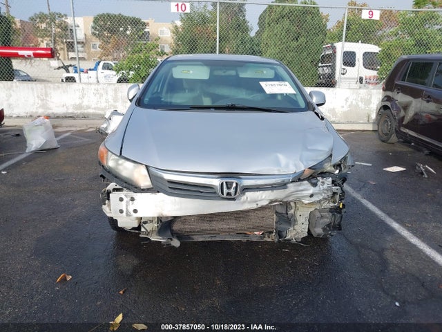 2012 HONDA CIVIC LX VIN: 19XFB2F54CE346857