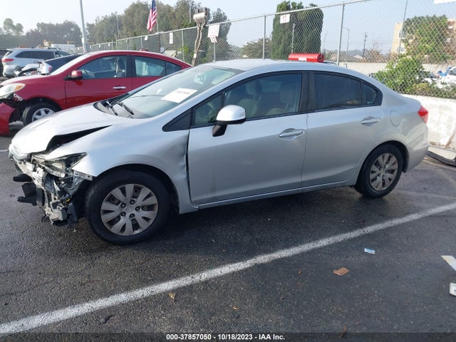 2012 HONDA CIVIC LX VIN: 19XFB2F54CE346857