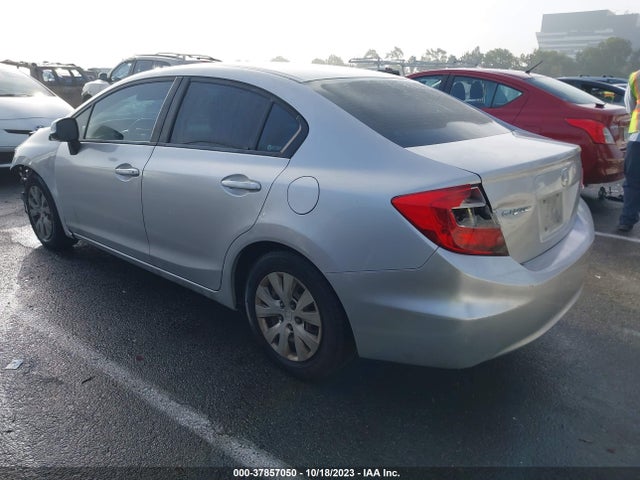 2012 HONDA CIVIC LX VIN: 19XFB2F54CE346857