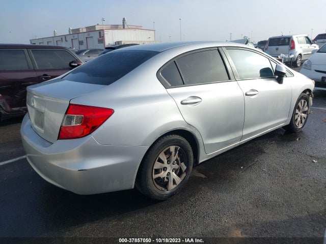 2012 HONDA CIVIC LX VIN: 19XFB2F54CE346857