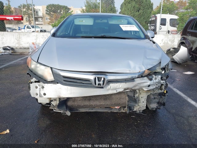 2012 HONDA CIVIC LX VIN: 19XFB2F54CE346857