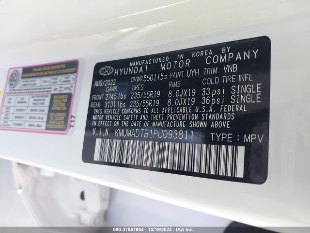 Genesis Gv70 2.5t Awd 2023 KMUMADTB1PU093811 Image 9