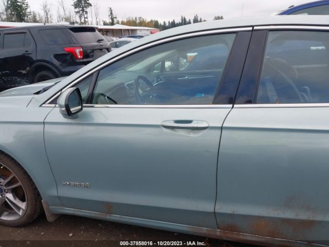 3FA6P0RU6ER235138 Ford Fusion Titanium Hybrid