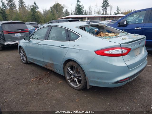 3FA6P0RU6ER235138 Ford Fusion Titanium Hybrid