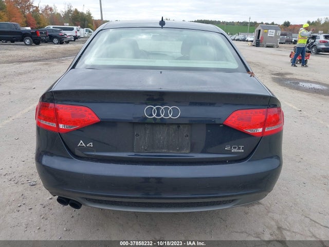 2012 AUDI A4 2.0T PREMIUM PLUS VIN: WAUFFAFL2CN017774