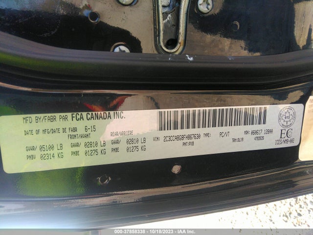 Chrysler 300 300s 2015 2C3CCABG8FH867630 Image 9