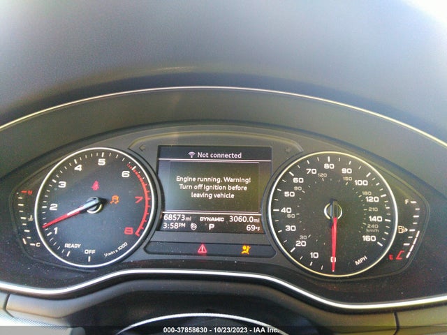 2017 AUDI A4 2.0T PREMIUM VIN: WAUANAF43HN016940