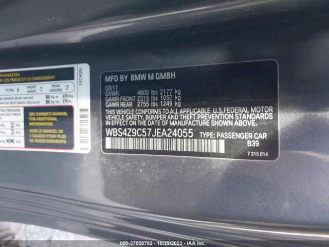 WBS4Z9C57JEA24055 BMW M4