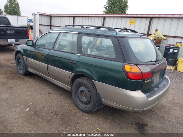 2001 SUBARU LEGACY WAGON OUTBACK W/RB EQUIP VIN: 4S3BH665517670854