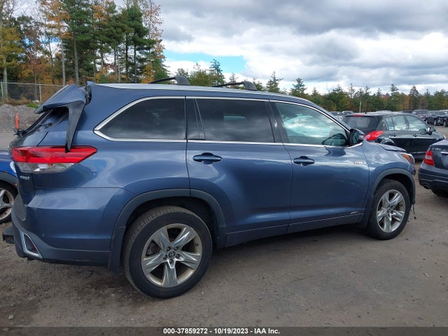 2018 TOYOTA HIGHLANDER HYBRID LIMITED VIN: 5TDDGRFH7JS044218