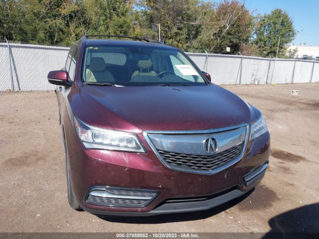 5FRYD4H8XFB026266 Acura Mdx Advance/entertainment Pkg