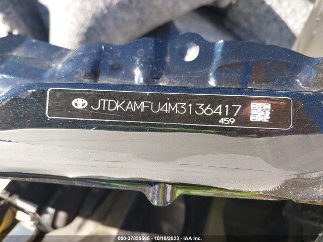 Toyota Prius L 2021 JTDKAMFU4M3136417 Image 9
