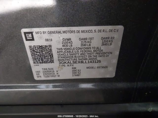 3GKALSEX8LL143125 GMC Terrain Denali