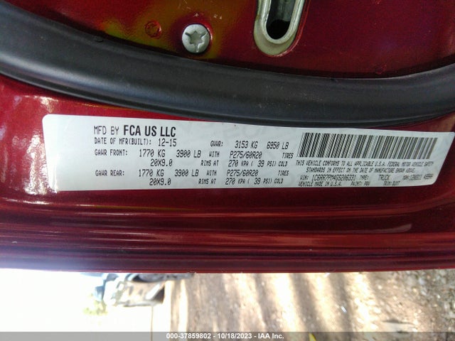 1C6RR7PM4GS206331 RAM 1500 Longhorn