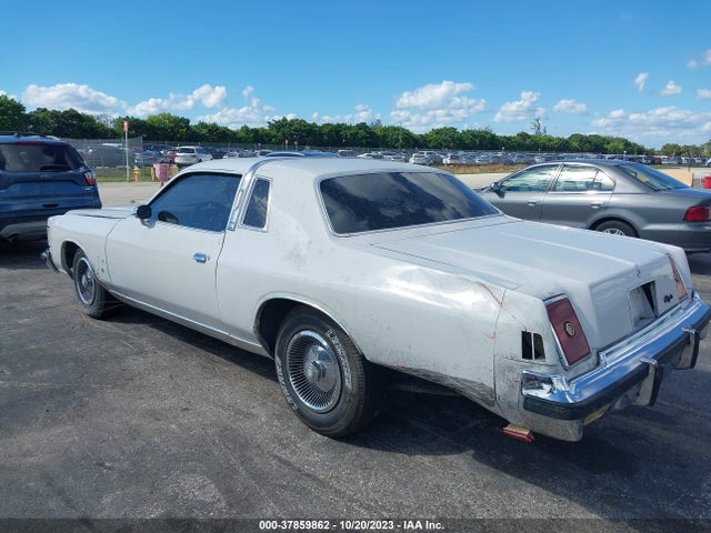 1979 CHRYSLER CORDOBA VIN: SS22K9R135570