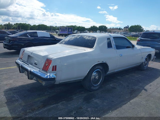 1979 CHRYSLER CORDOBA VIN: SS22K9R135570